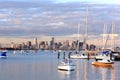 Melbourne skyline Royalty Free Stock Photo