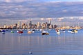 Melbourne skyline Royalty Free Stock Photo