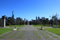 Melbourne skyline cityscape day