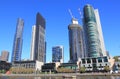 Melbourne skyscrapers cityscape