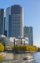 Melbourne Southbank buildings Royalty Free Stock Photo