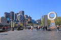 Melbourne Southbank cityscape Australia Royalty Free Stock Photo