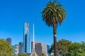 Melbourne Southbank cityscape on sunny day