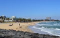 Melbourne St Kilda Beach summertime