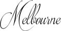 Melbourne tect sign illustration Royalty Free Stock Photo