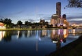 Melbourne at Twilight Royalty Free Stock Photo