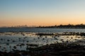 Melbourne view from Brighton beach