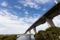 Melbourne Westgate Bridge in Australia Royalty Free Stock Photo