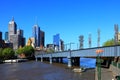 Melbourne - Yarra River Royalty Free Stock Photo