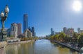 Melbourne Yarra river Royalty Free Stock Photo