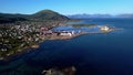 Melbu, Norway. Small village in Northern Norway.