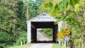 Melcher Covered Bridge - Leatherwood Creek