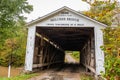 Melcher Covered Bridge Parke County Indiana