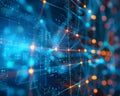 Meld an abstract representation of quantum mapping with cyber security matrices