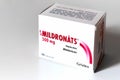 Meldonium (also known as Mildronate) packaging 500 mg