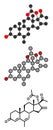 Melengestrol acetate (MGA) cattle growth promoter molecule