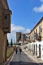 The medieval village of Melfi in the Basilicata region, Italy.