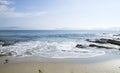 Melide Beach in Pontevedra, Spain Royalty Free Stock Photo