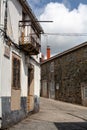 Town Street in Melide, Spain