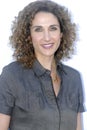 Melina Kanakaredes on the red carpet. Royalty Free Stock Photo