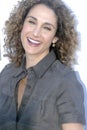 Melina Kanakaredes on the red carpet. Royalty Free Stock Photo