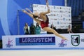 Melitina Staniouta with clubs