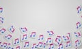 Melitopol, Ukraine - November 21, 2022: Apple Music logo icon isolated on color background. Apple Music app in play