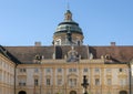 Melk Abbey, above the town of Melk, Lower Austria Royalty Free Stock Photo