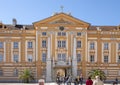 Melk Abbey, above the town of Melk, Lower Austria Royalty Free Stock Photo