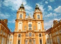 Melk, Austria, July 25, 2014: St. Peter and Paul Church in Melk Abbey, Austria