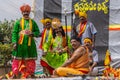 Traditional male garb display at Karnataka Rajyotsava Parade, Me