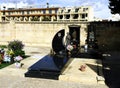 The cemetery of National Sanctuary of our Lady of Mellieha Royalty Free Stock Photo