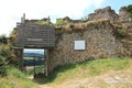 Entrance to Mellnau Castle in Germany