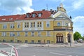 MELNIK, CZECH REPUBLIC. View of the building of District court