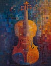 Melodic Mosaic: A Vibrant Symphony of Color and Sound