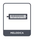 melodica icon in trendy design style. melodica icon isolated on white background. melodica vector icon simple and modern flat Royalty Free Stock Photo