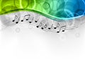 Melody background Royalty Free Stock Photo