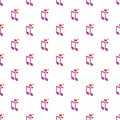 Melody of love pattern, cartoon style Royalty Free Stock Photo