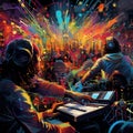 Melody Matrix: An Interconnected Matrix of Live Bands and DJs