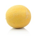Melon called galia isolated white in studio Royalty Free Stock Photo