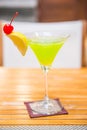 Melon Daiquiri popular cocktail Royalty Free Stock Photo