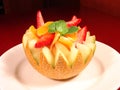Melon Fruit Salad Royalty Free Stock Photo