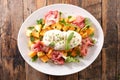 Melon, ham and mozzarella Royalty Free Stock Photo