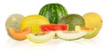 Melon panorama Royalty Free Stock Photo