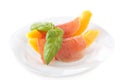 Melon with prosciutto Royalty Free Stock Photo