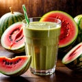 Melon Smoothie, fresh melon fruit drink, think smoothie nectar