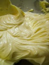 Melt butter in the bowl Royalty Free Stock Photo