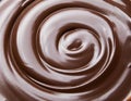 Melt chocolate swirl and chocolate bar