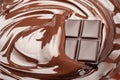 Melted chocolate Royalty Free Stock Photo