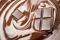 Melted chocolate Royalty Free Stock Photo